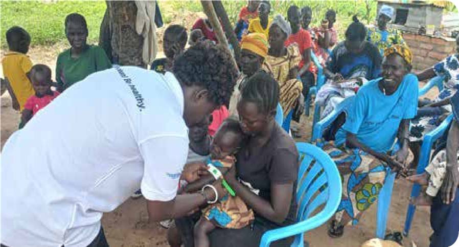 Human Appeal for Development Organization Conducts Emergency Nutrition and Health Needs Assessment in Wonduruba Payam.