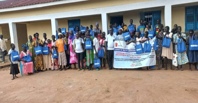 Human Appeal and Development Organization Distributes Hygiene Kits to Adolescent Girls and Women in Kulipapa Boma
