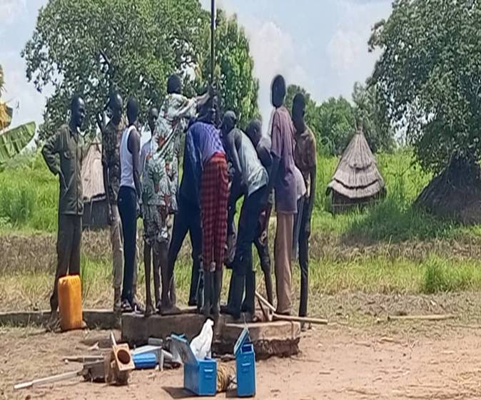 Human Appeal and Development Organization Rehabilitates Broken-Down Borehole in Ganji Payam.