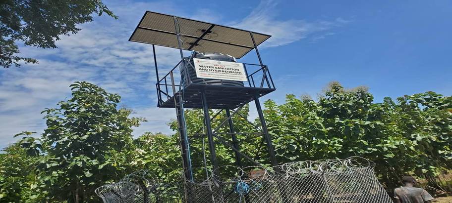 Human Appeal Development Organization Upgrades Borehole into Solar-Powered Water Yard in Ganji Payam, Juba County, Central Equatoria Stat