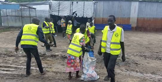 Human Appeal Development Organization (HADO) Leads Environmental Hygiene Promotion and Clean-Up Campaign in Pibor Market.